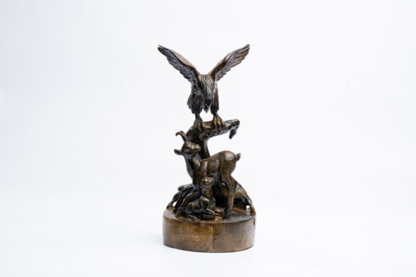 Food Chain Wood Carving